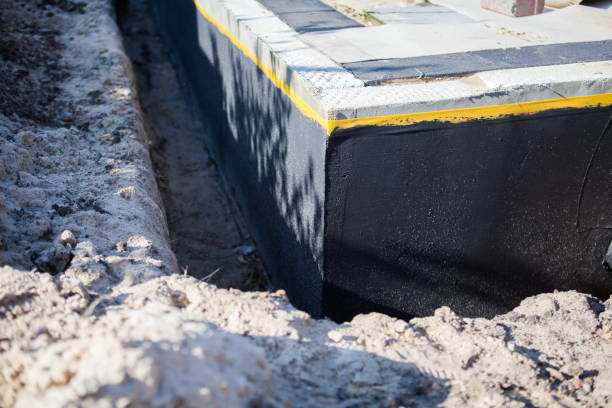 Professional Waterproofing technician working in Dublin, VA